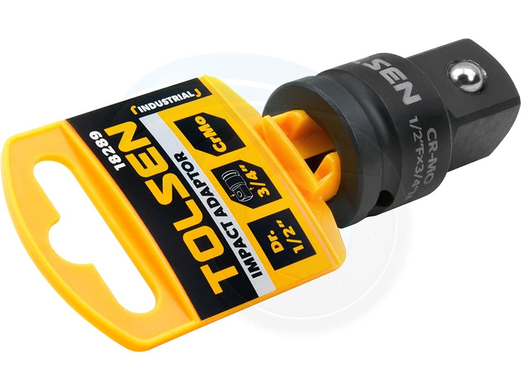 Adaptador de impacto 1/2″ F × 3/4″ M Tolsen - 18289