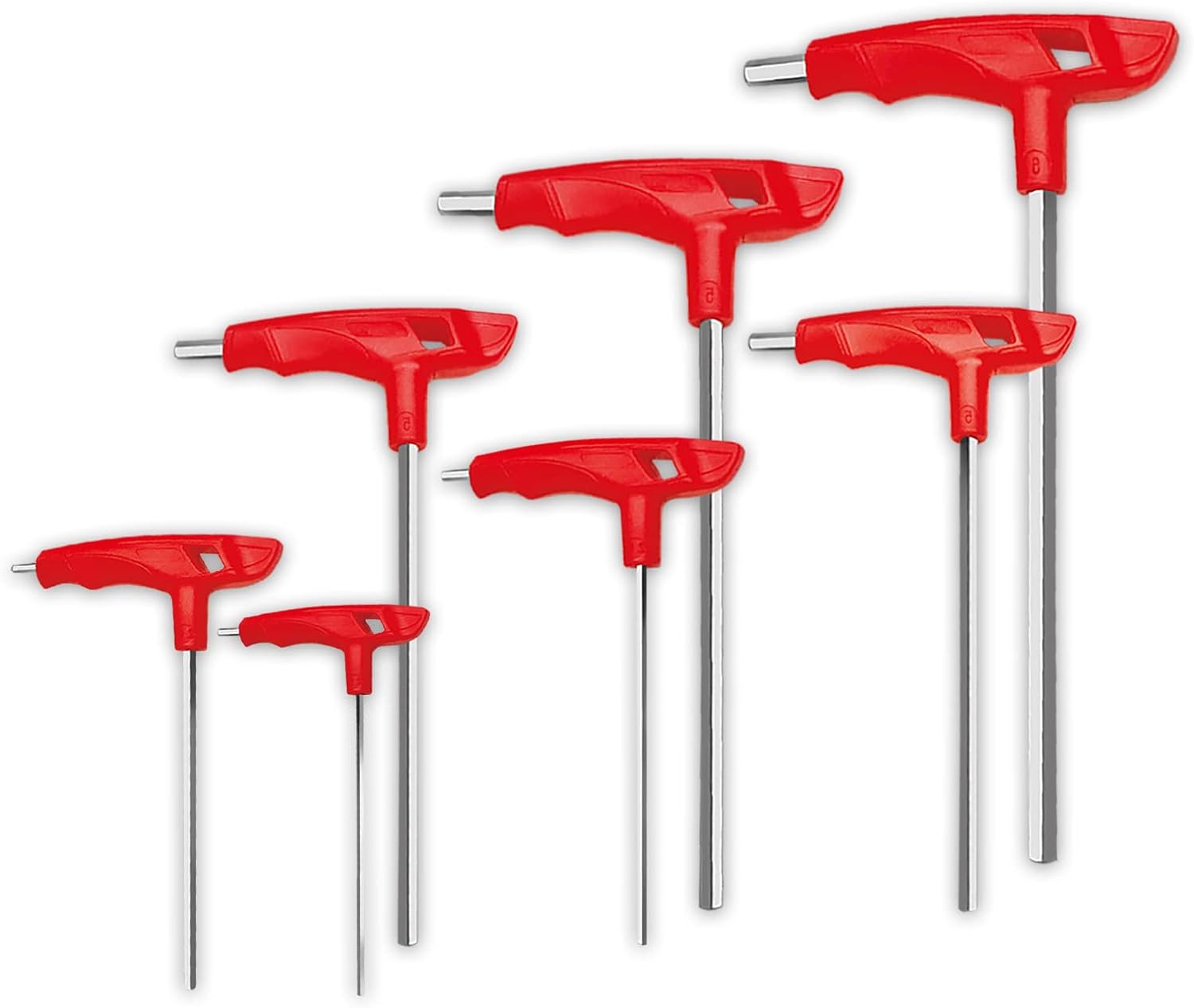 Juego De Destornilladores En T Hexagonal Allen De 7 Piezas Wiseup Cod: 032331