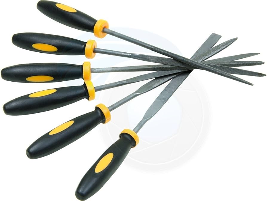 Juego de Limas de Precisión 6 pcs TOLSEN