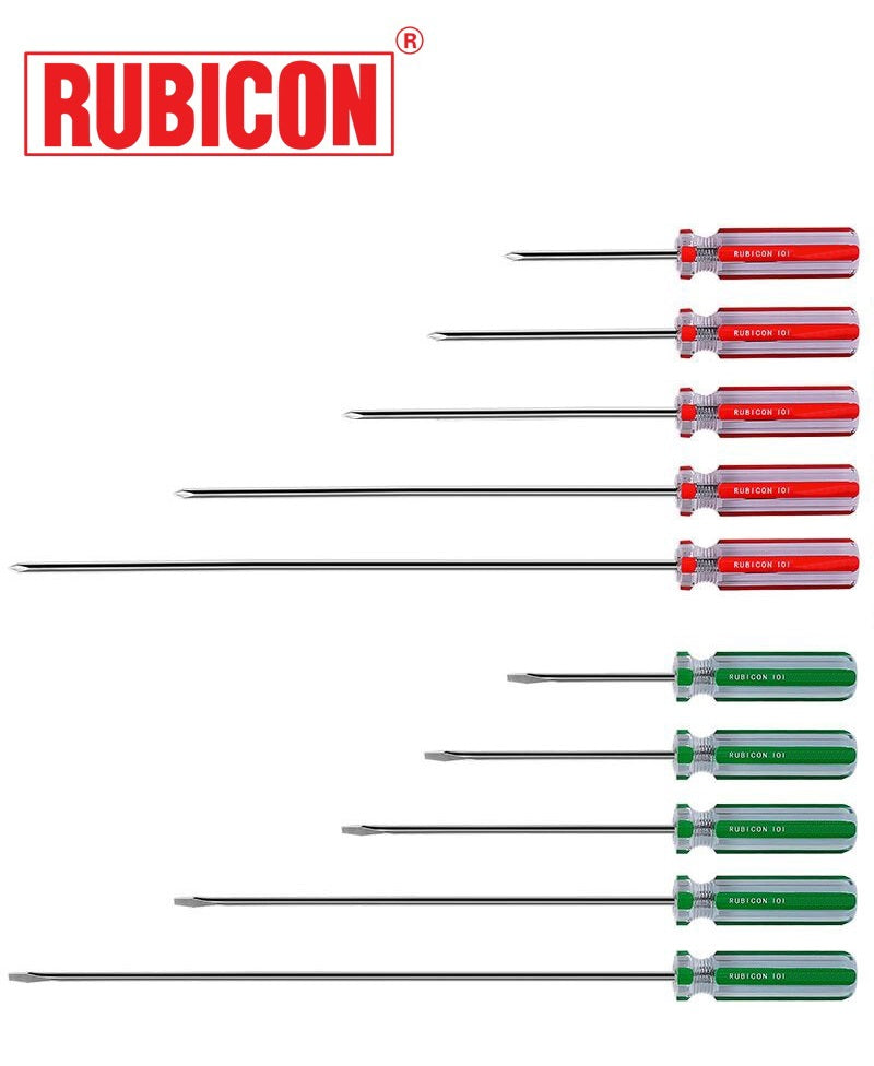 DESARMADOR 4" ESTRELLA (+) 101-0X4 (1/8") RUBICON (pza) - 24359