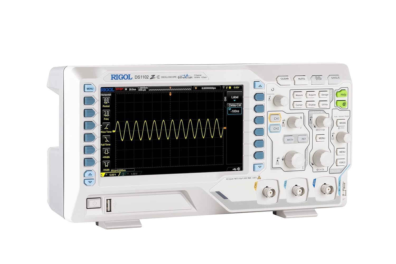 Osciloscopio Rigol Digital Ds1102z-e 100mhz 2 Canales