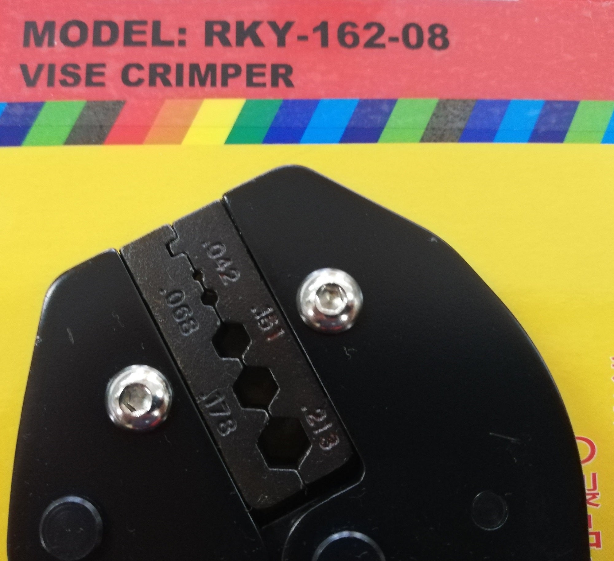 ALICATE CRIMPING TERMINALES 10" RKY-162-08 RUBICON (pza) - 127774