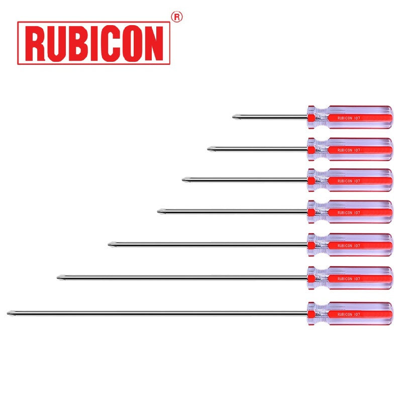 DESARMADOR 4" ESTRELLA (+) 107-2X4 (1/4") RUBICON (pza) - 24593