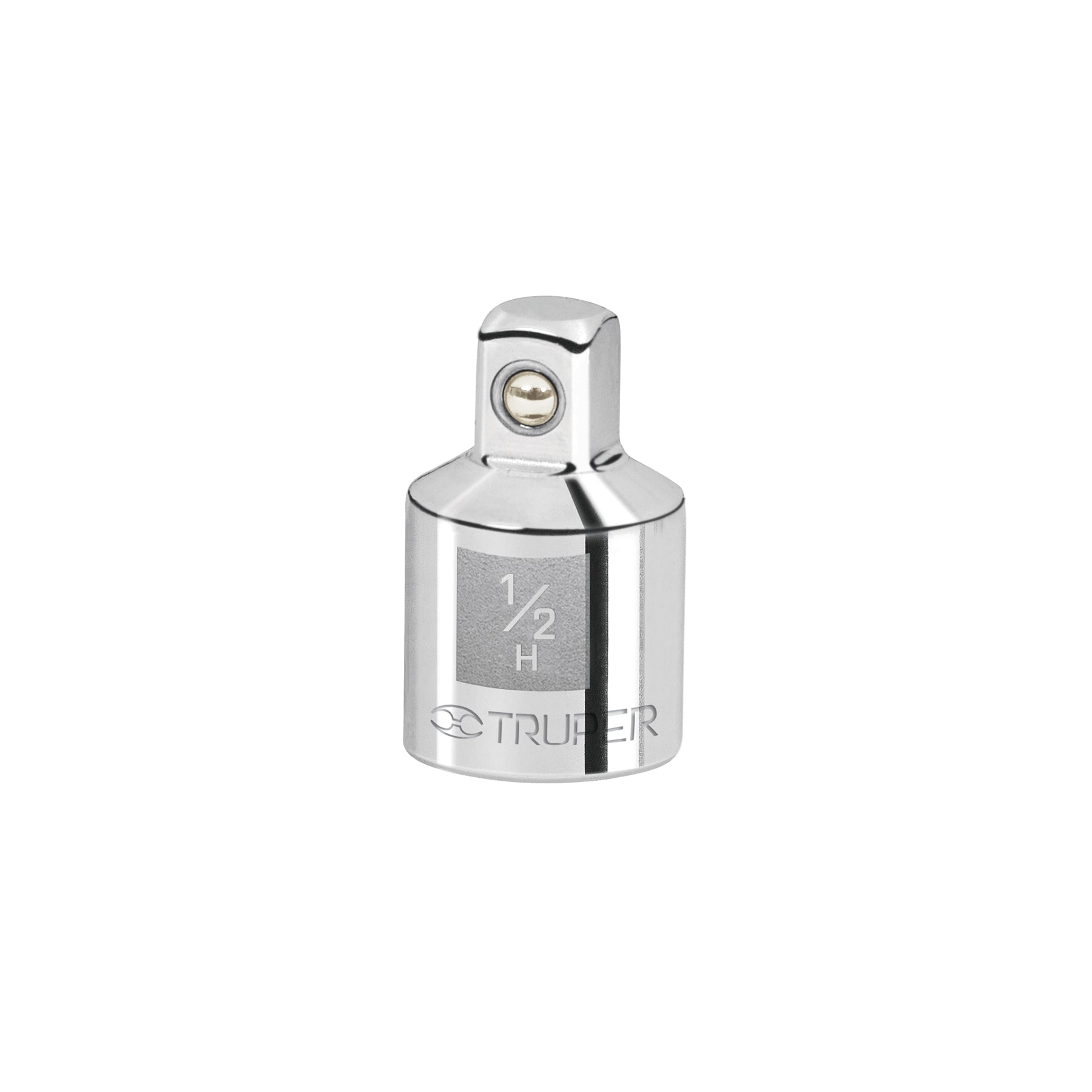 Adaptador para matraca de cuadro 1/2" a cuadro 3/8", Truper - 13422