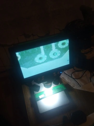 Microscopio Digital 1200x C/ Pantalla Lcd 7 PuLG + Luz Led