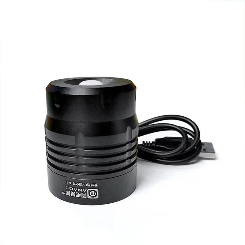 LAMPARA AMAOE CURADO UV M41(4LEDS LUZ 5W) ORG - NEGRO - 01990
