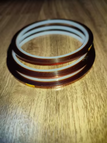 Cinta Térmica Adhesiva Kapton Soporte Alta Temperatura 8mm x 30 mts - KAP8MM