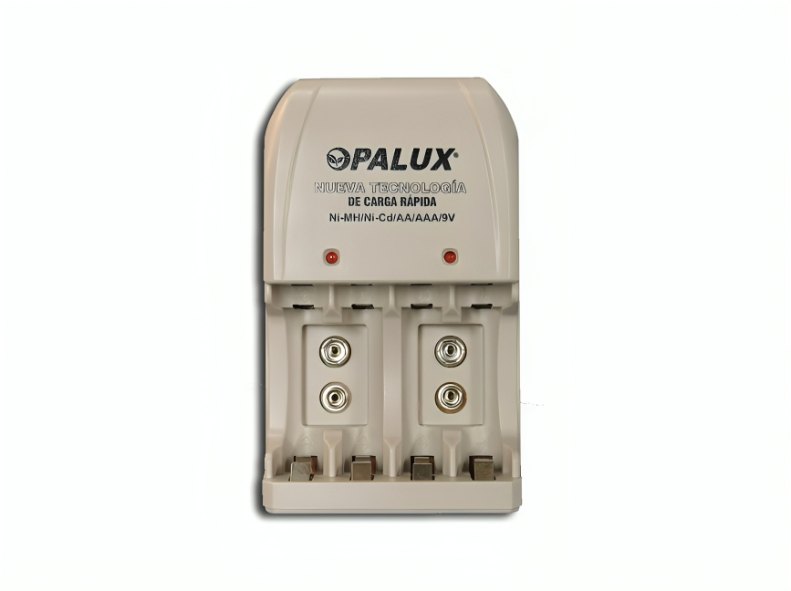 Cargador De Baterías Recargables 9v/Aa/Aaa Bpi-0604 Opalux