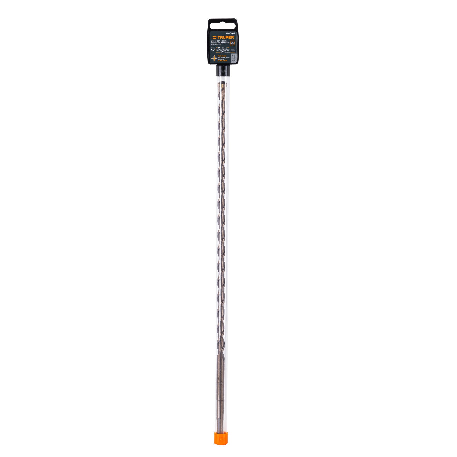 Broca SDS Plus 1/2 x 18", Truper - 11282
