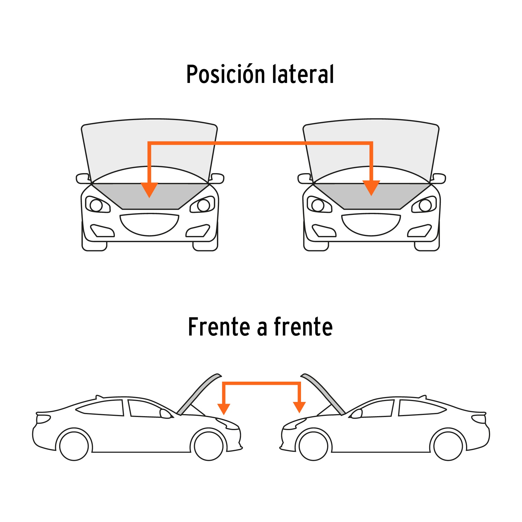 Cables pasa corriente 3.5 m, 350 A, 6 AWG, con funda, Expert - 17544