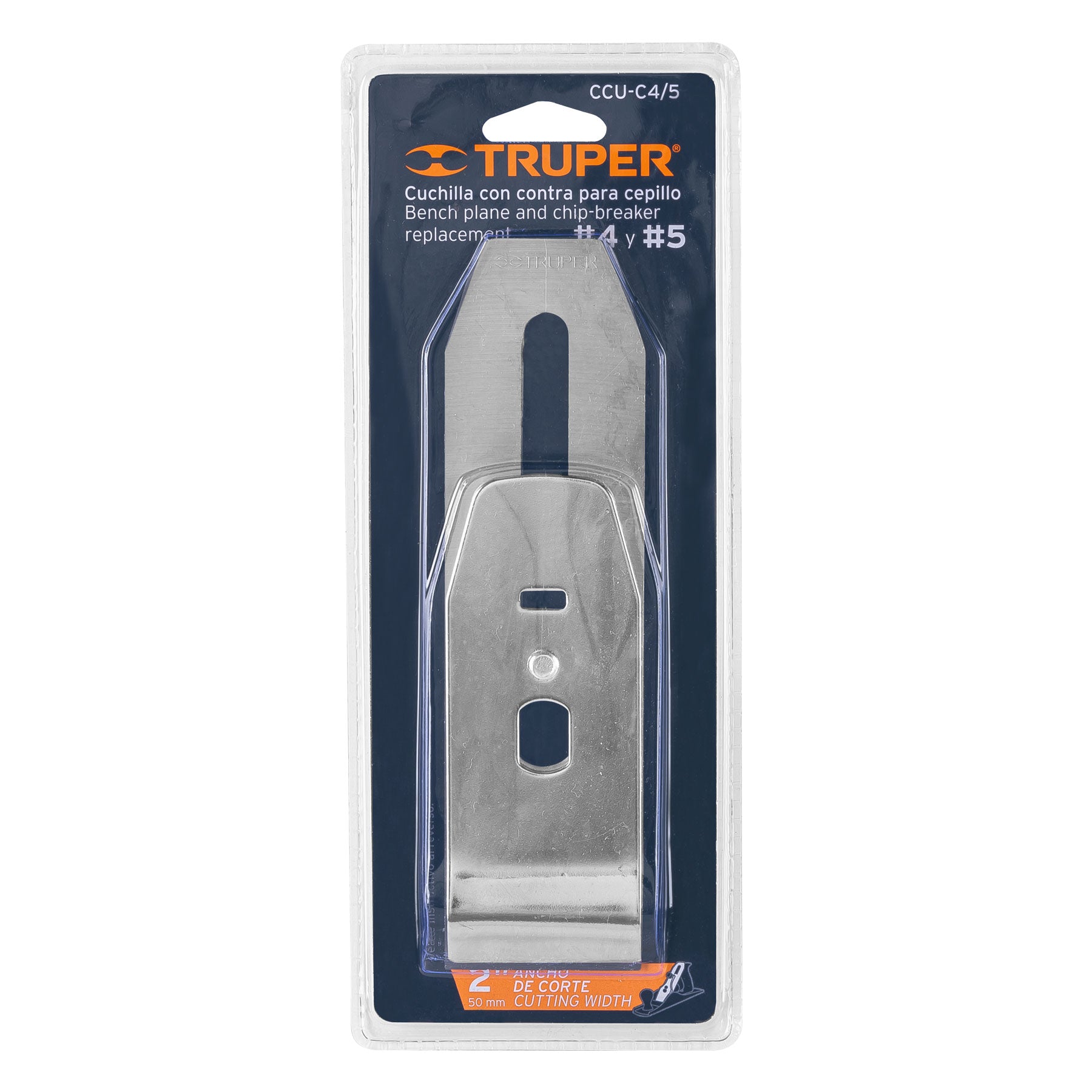 Hoja con contra para garlopas # 4 y # 5 - 12042