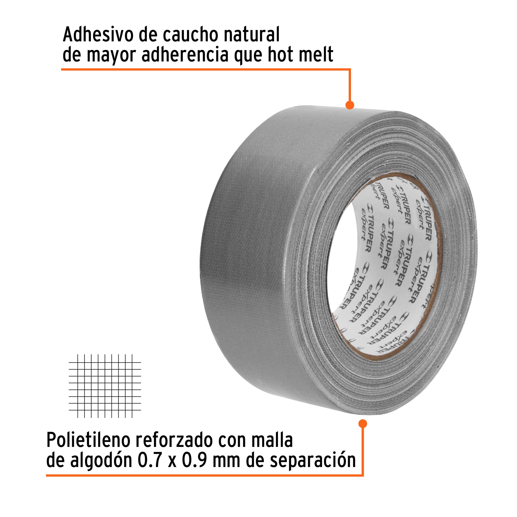 Cinta ducte 30 m espesor 0.27 mm - 10933