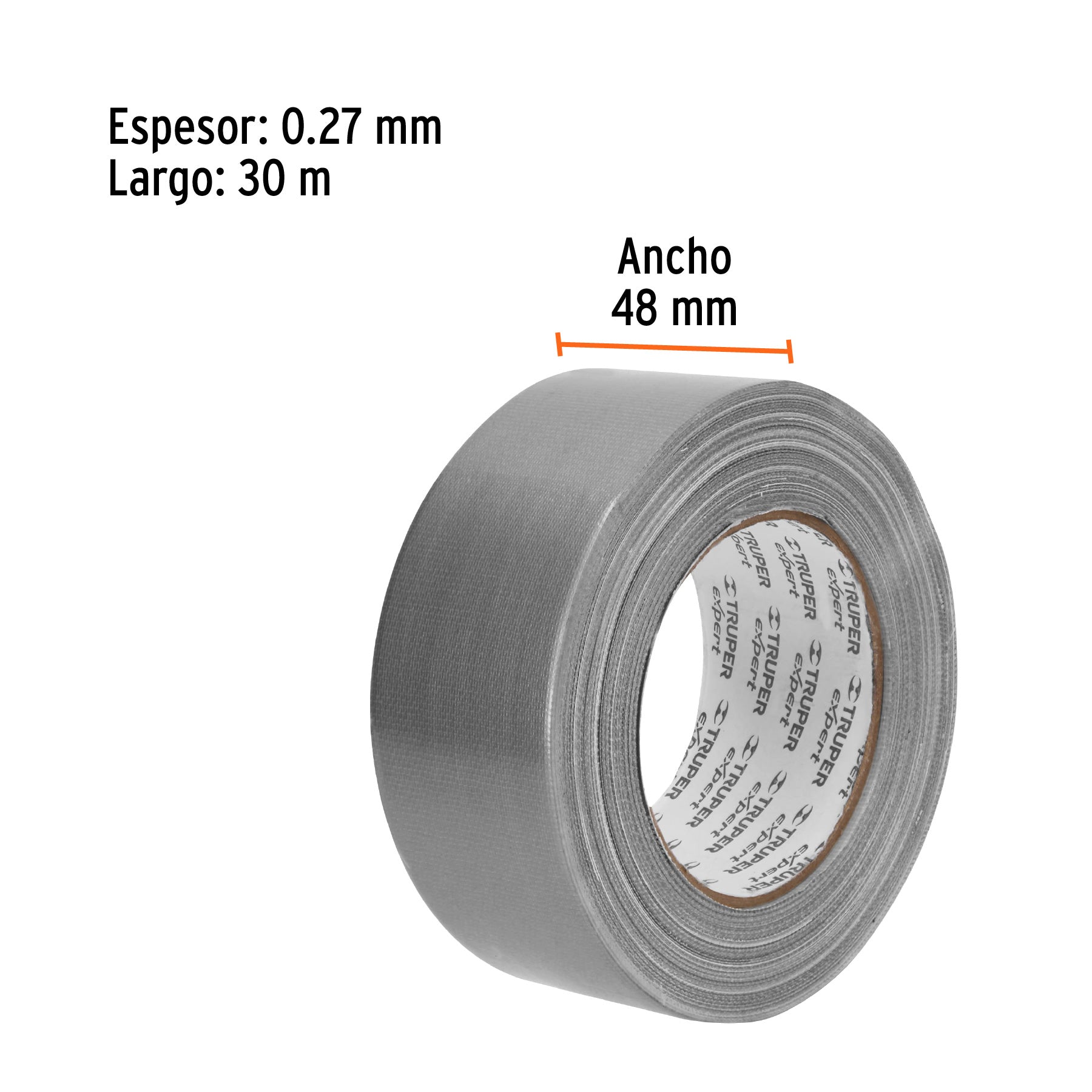 Cinta ducte 30 m espesor 0.27 mm - 10933