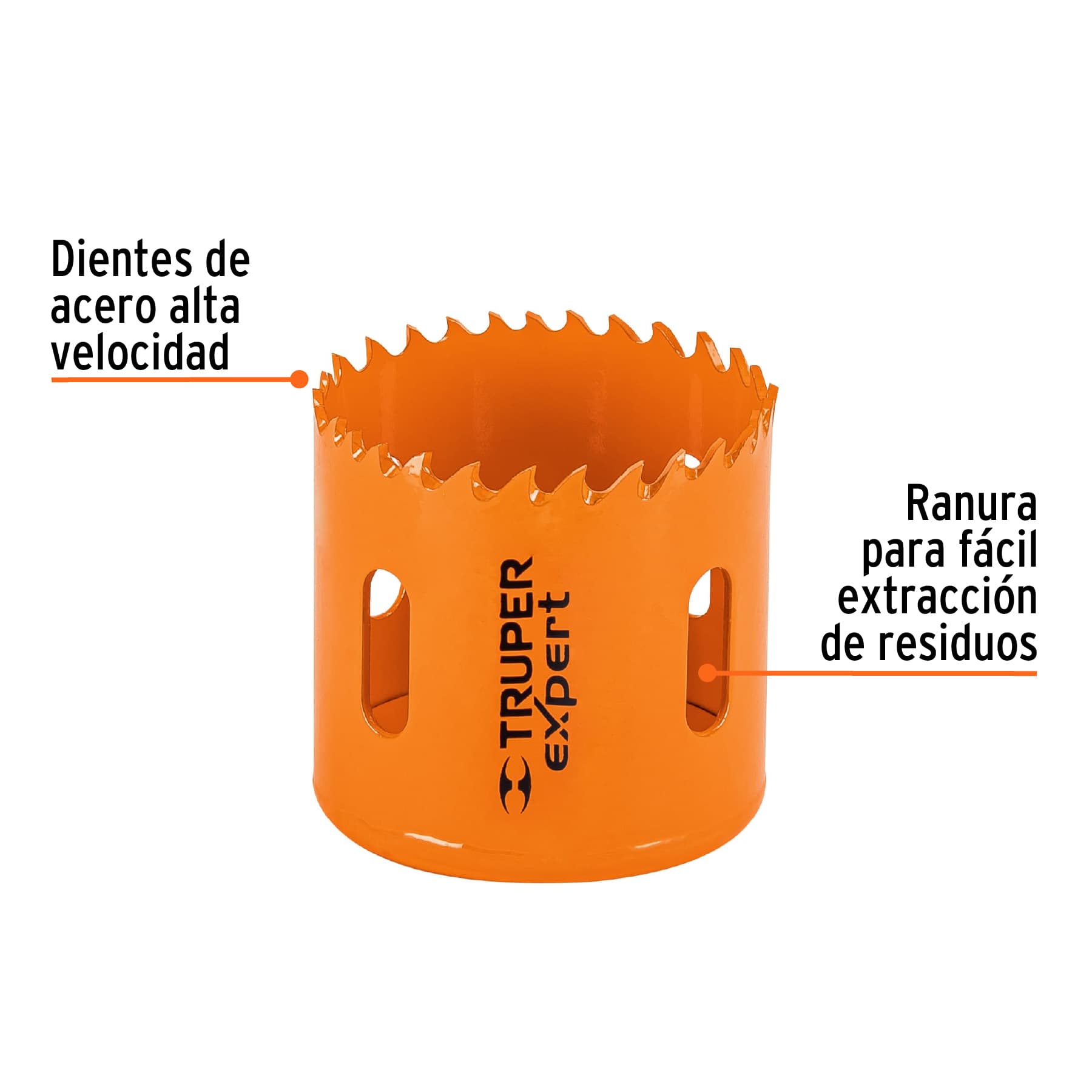 Brocasierra bimetálica 2-1/8", Truper Expert - 18098