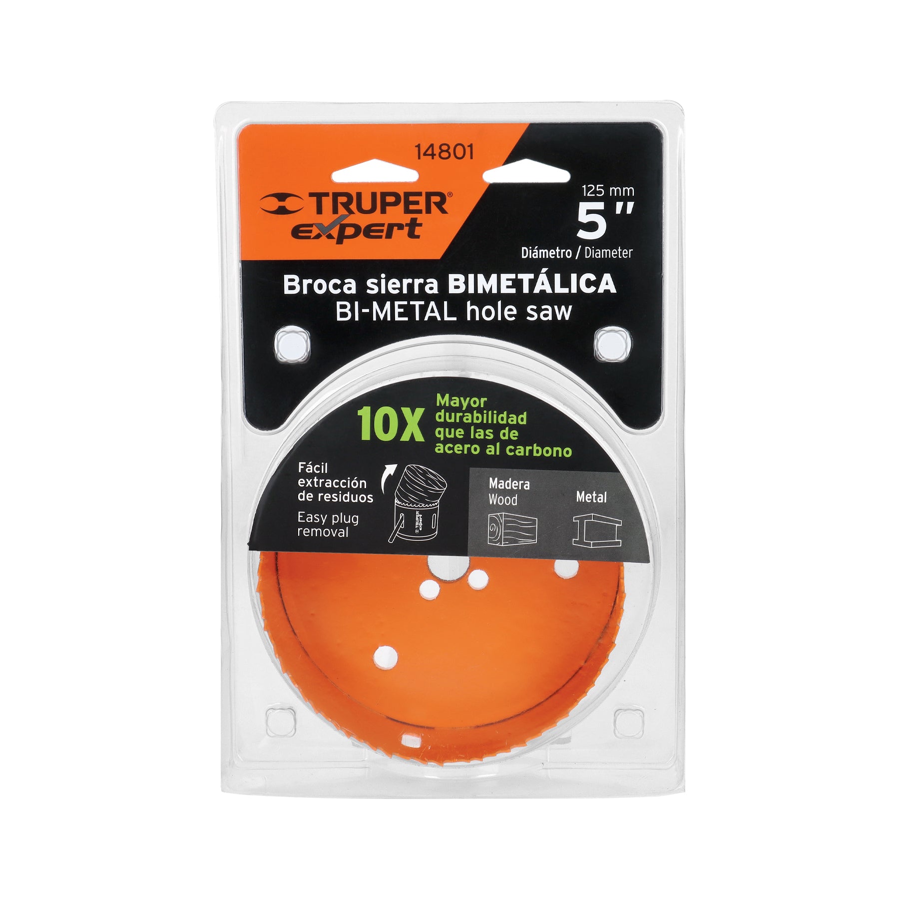 Brocasierra bimetálica 5", Truper Expert - 14801