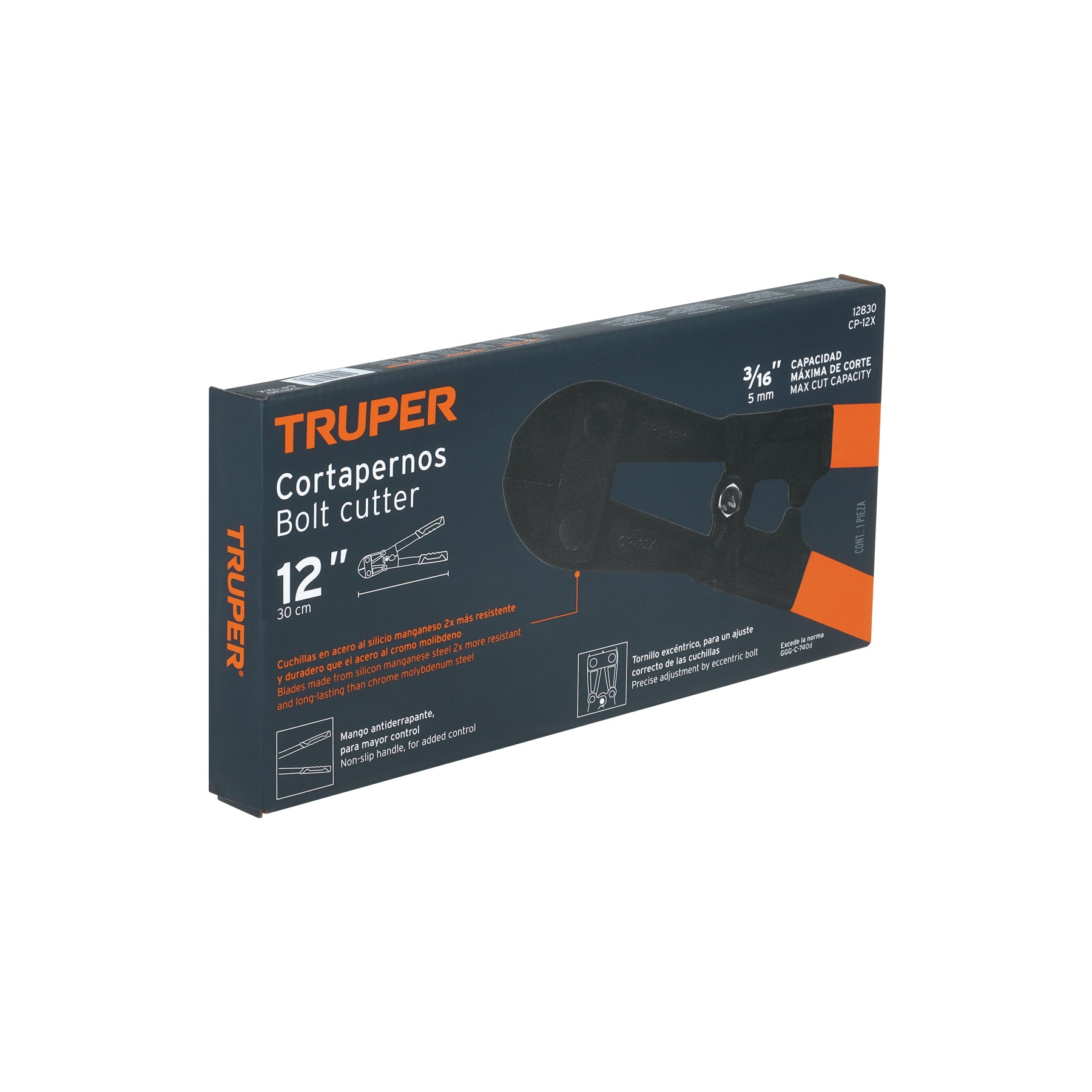 Cizalla Cortapernos 12", profesional, TRUPER - 12830