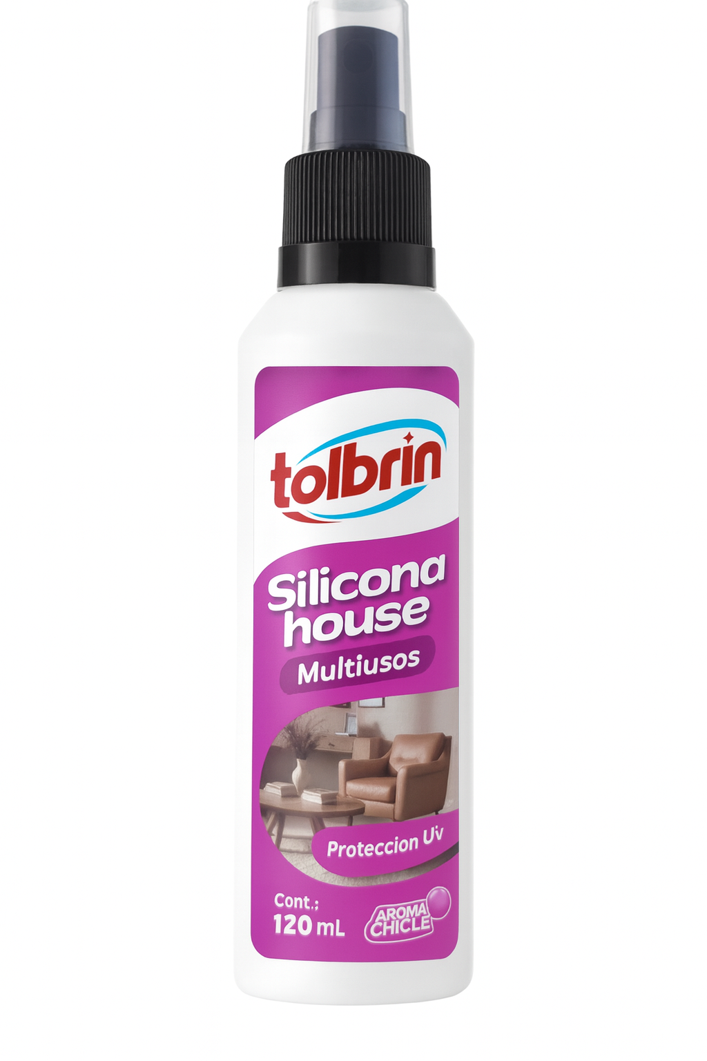 3 x Silicona House Multiusos Tolbrin Aroma Chicle de 120 mL