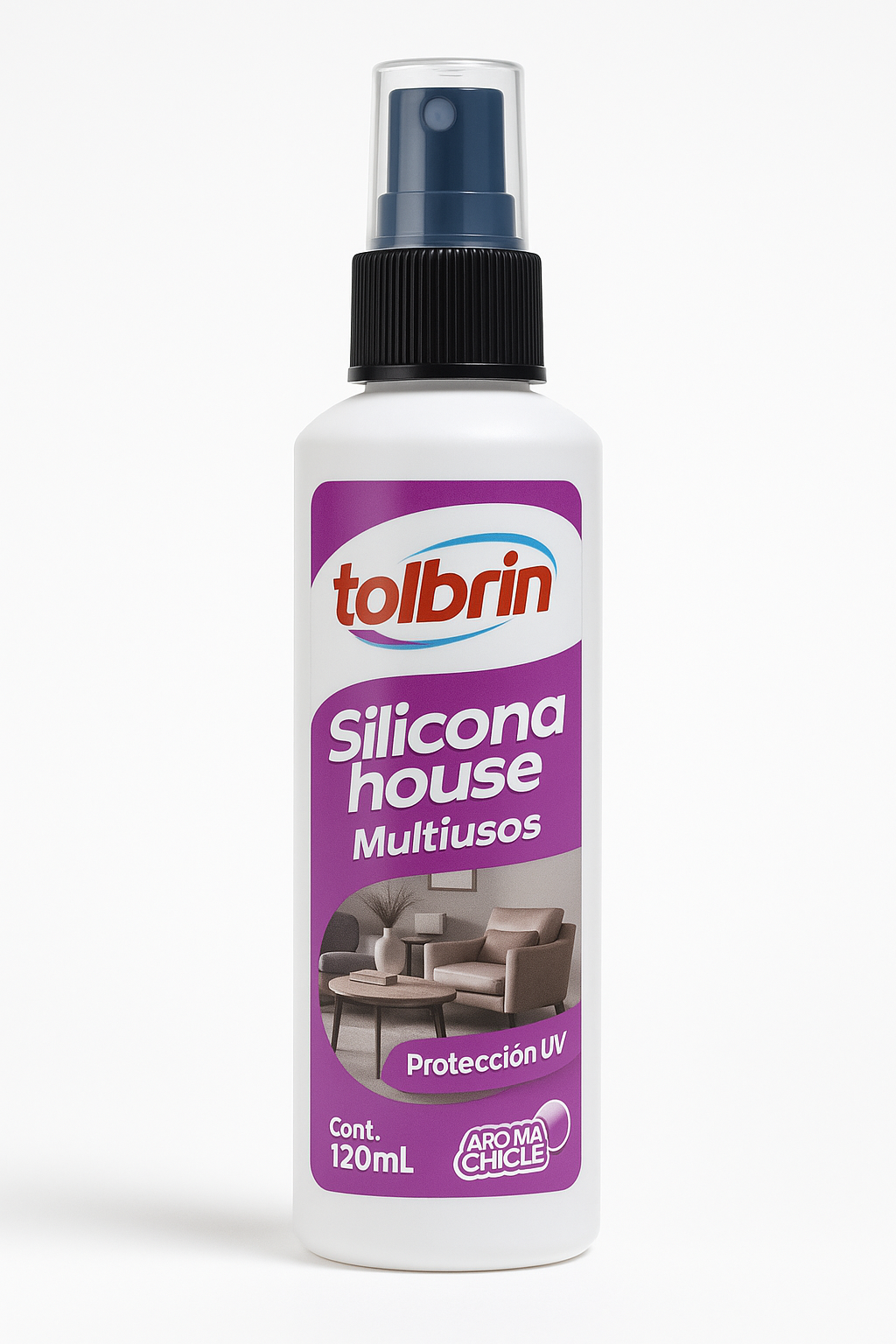 3 x Silicona House Multiusos Tolbrin Aroma Chicle de 120 mL