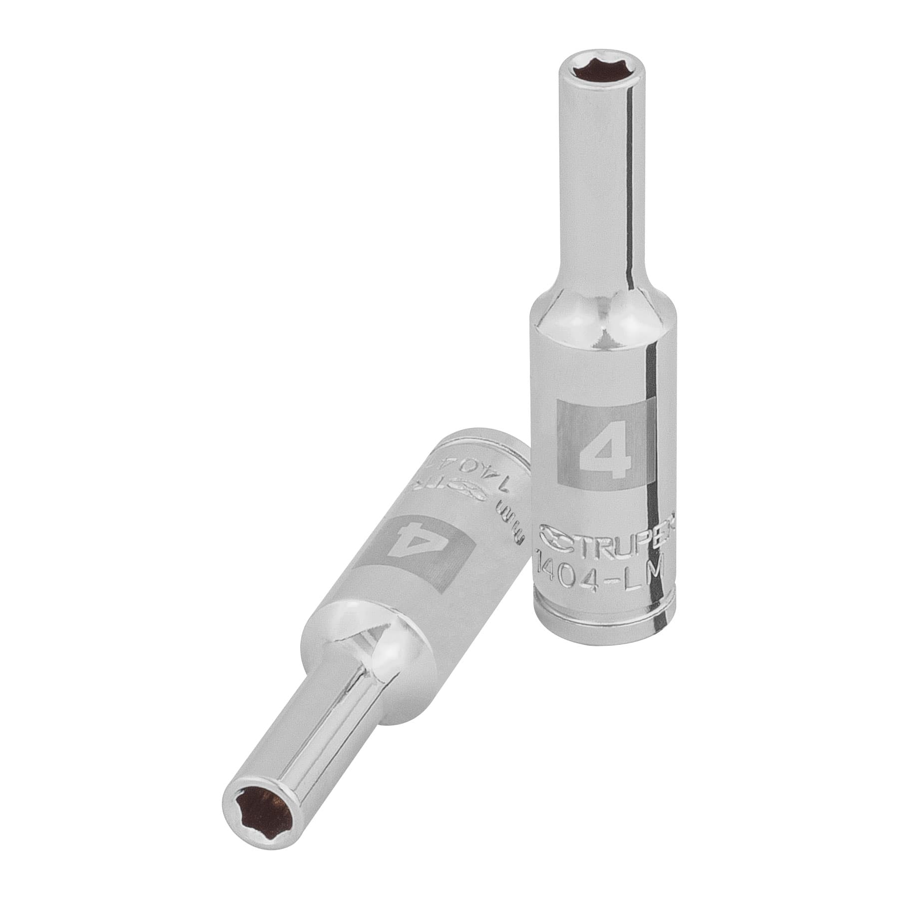 Dado tubular hexagonal encastre 1/4" de 4 mm, Truper - 100968