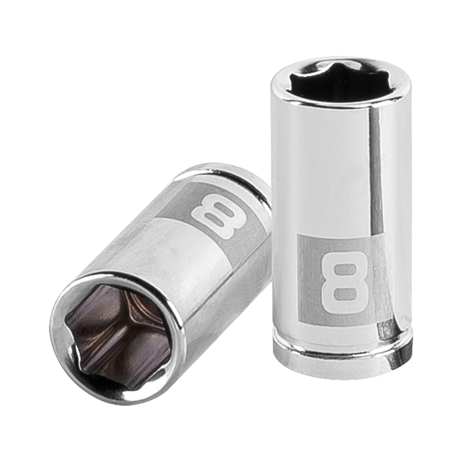 Dado hexagonal encastre 1/4" de 8 mm, Truper - 13170