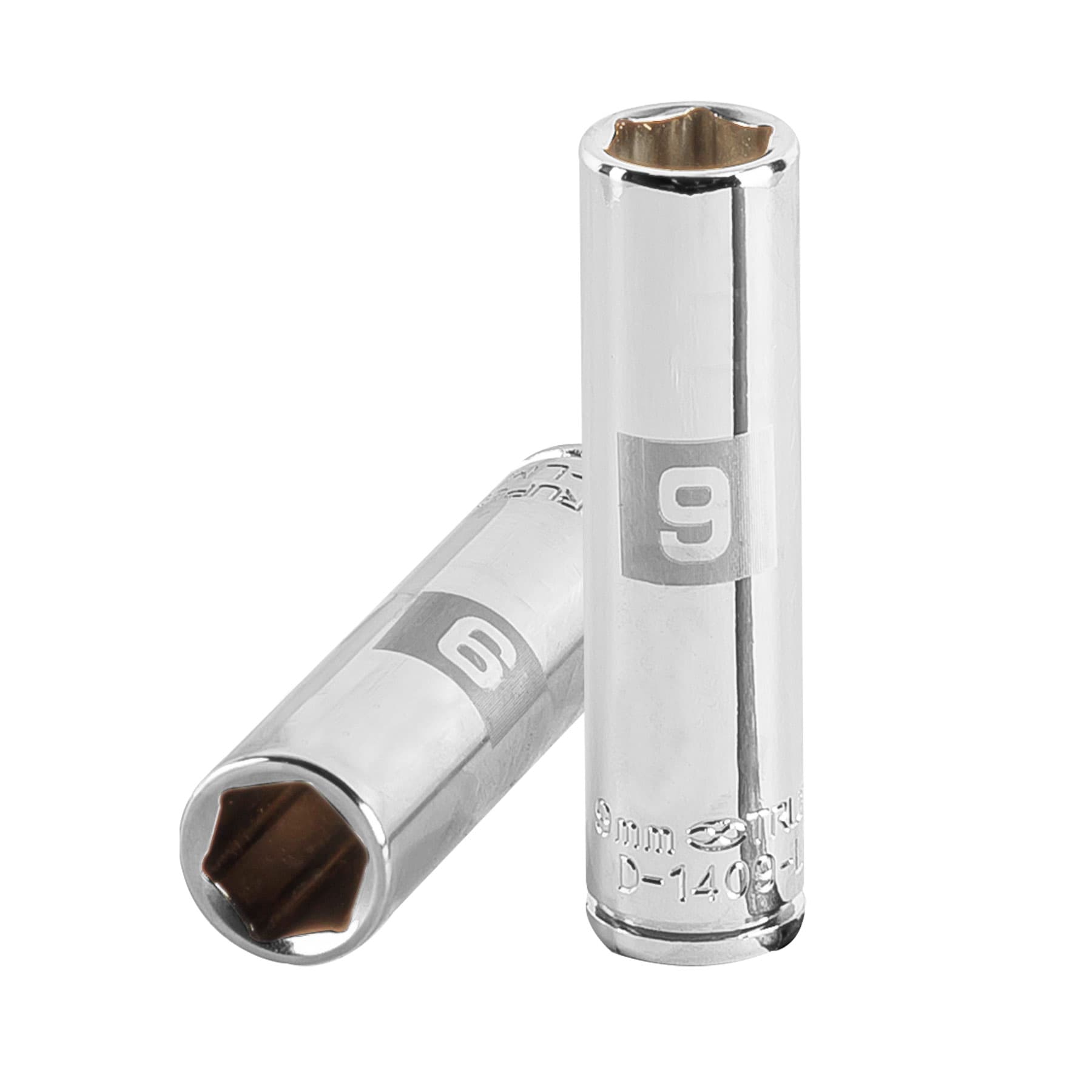 Dado largo de 9 mm, 6 puntas, cuadro 1/4", Truper - 13203