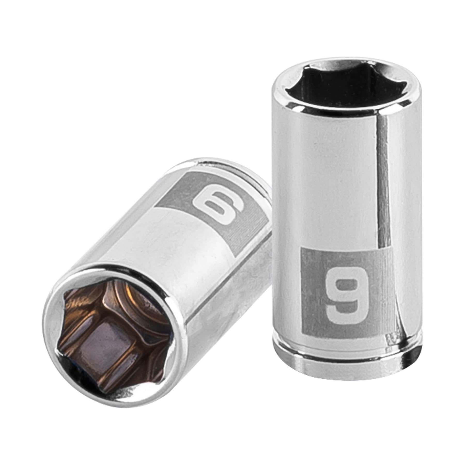 Dado de 9 mm, 6 puntas, cuadro 1/4", Truper - 13171