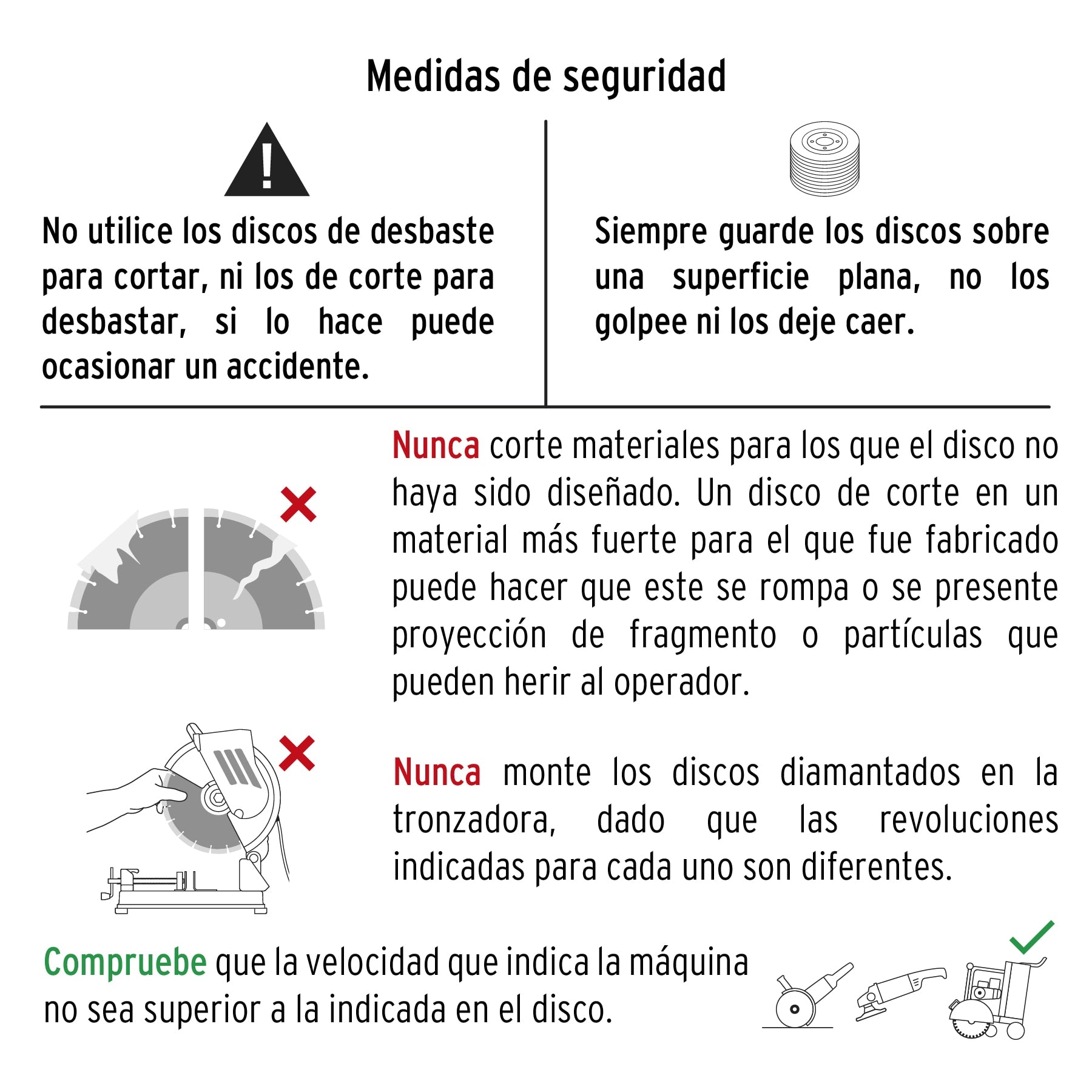 Disco diamantado de 4-1/2" x 2.2 mm rin turbo, Truper - 12980