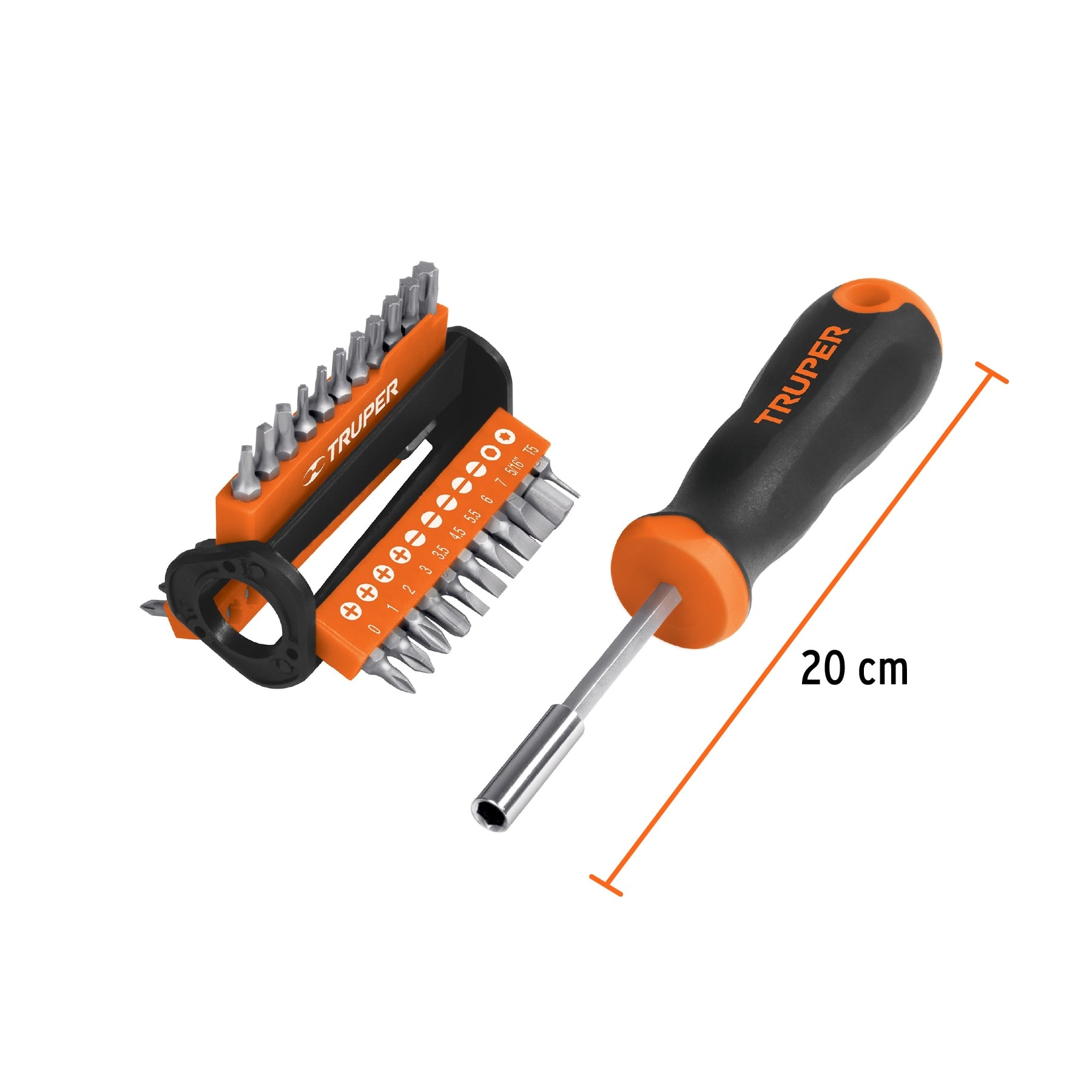 Desarmador multipunta con 33 puntas, Truper - 13595