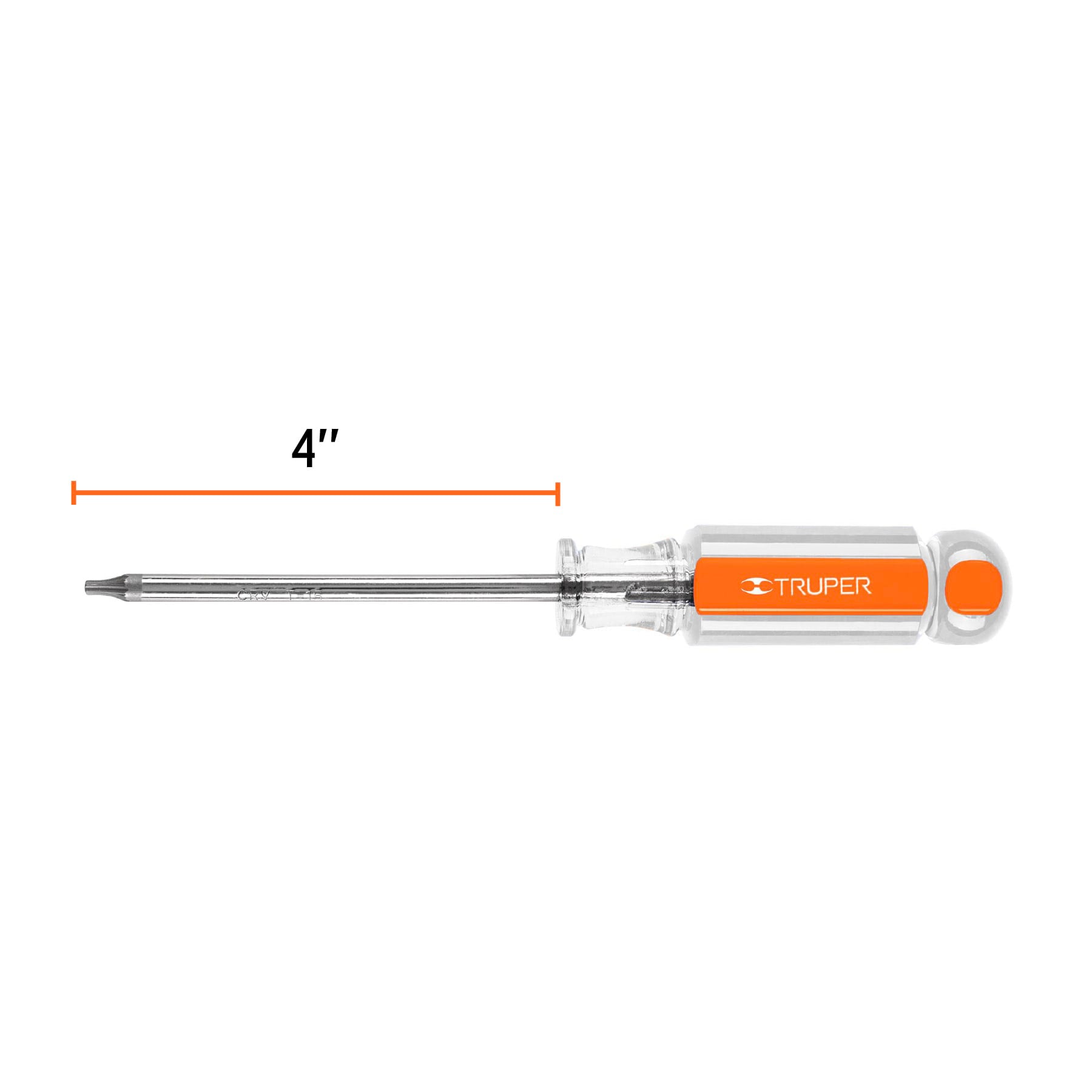 Desarmador punta Torx T 15 mango de acetato, Truper - 15102