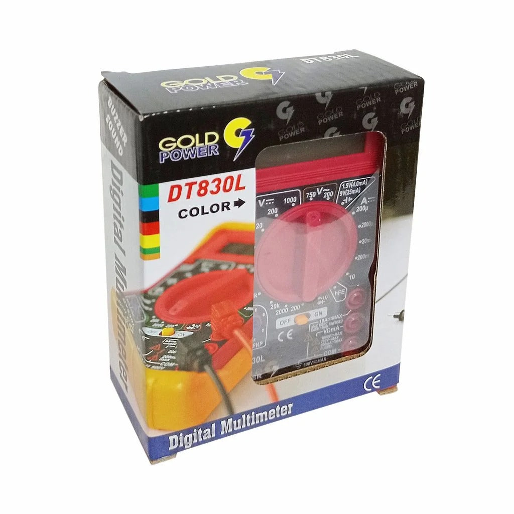 Multimetro Digital Basico Dt830l / Dt-830l