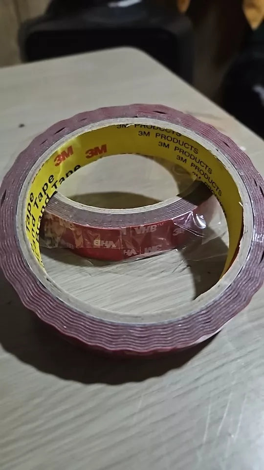 Cinta Doble Contacto 3m X 8mm X 0.8mm Gris