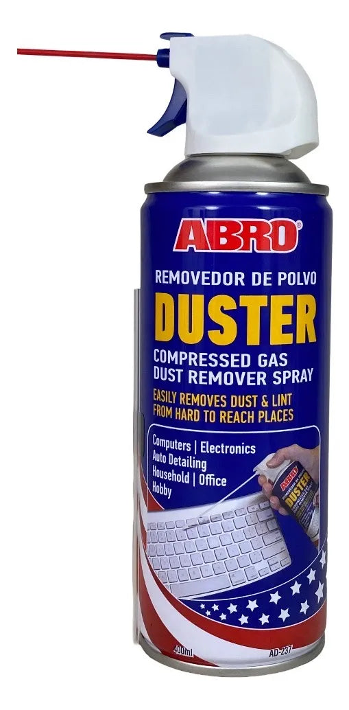 Aire Comprimido Abro Removedor De Polvo Duster 400ml Abro
