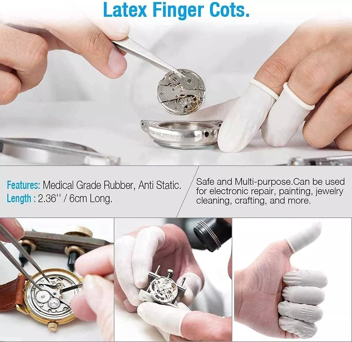 Kit Completo Para Relojería Reparación/mantenimiento 155pzs