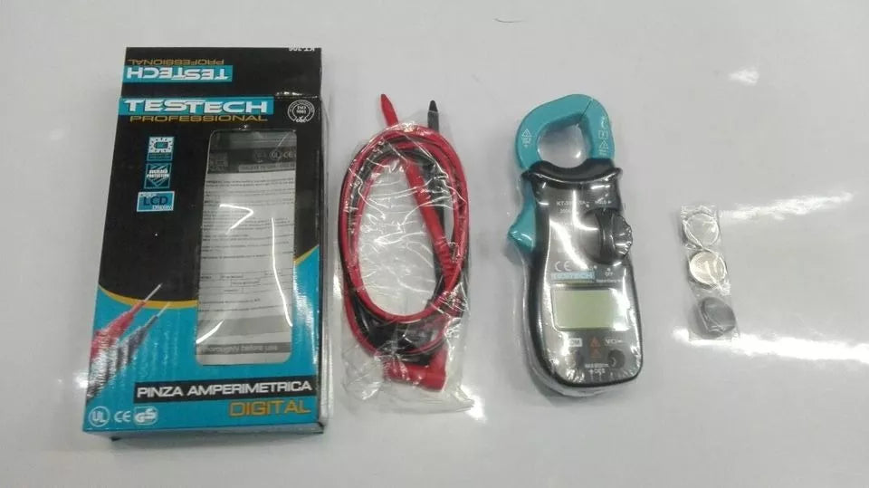 Pinza amperimétrica Smart Testech Pro CATIII 600V