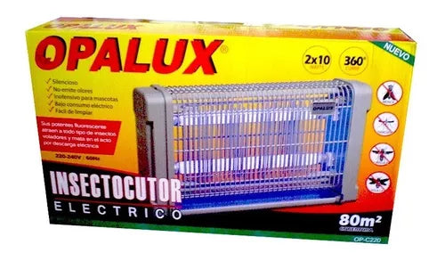 Insectocutor Electrónico Uv 16w Opalux OP-C216