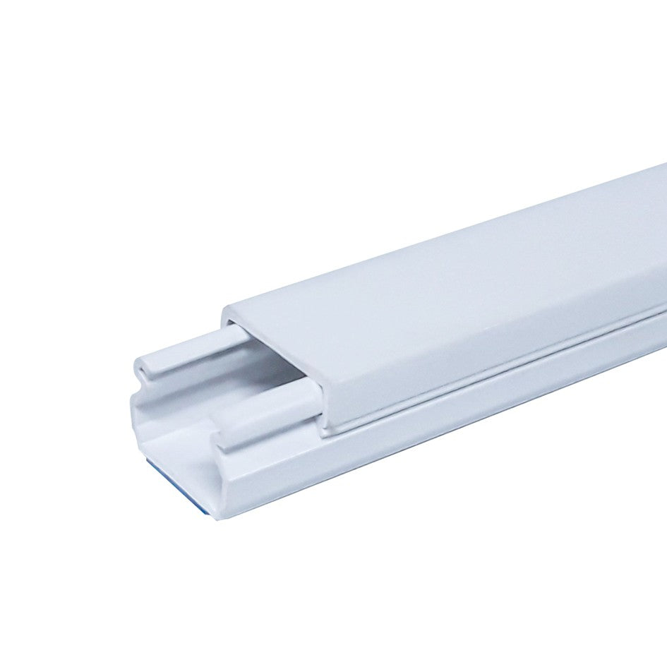 Canaleta Blanca 20x12 con Adhesivo, PVC rigido EDILT-C20X12A