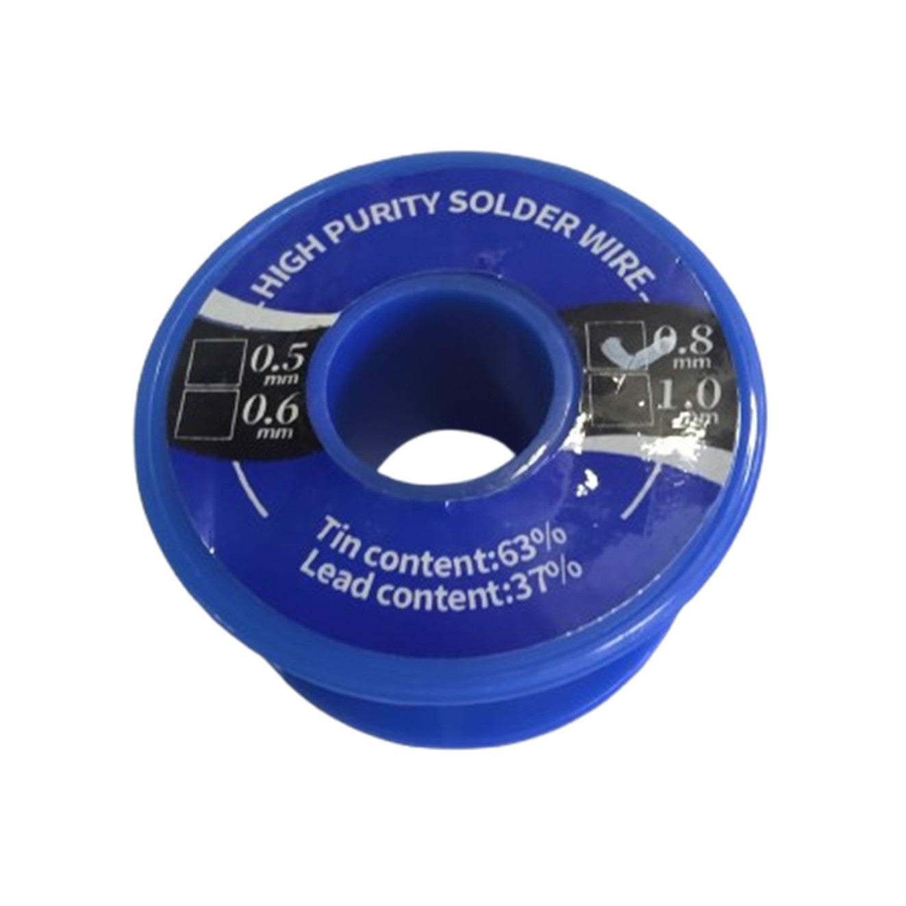 Rollo de Estaño 63/37 0.8mm de 50gr - EDI6308