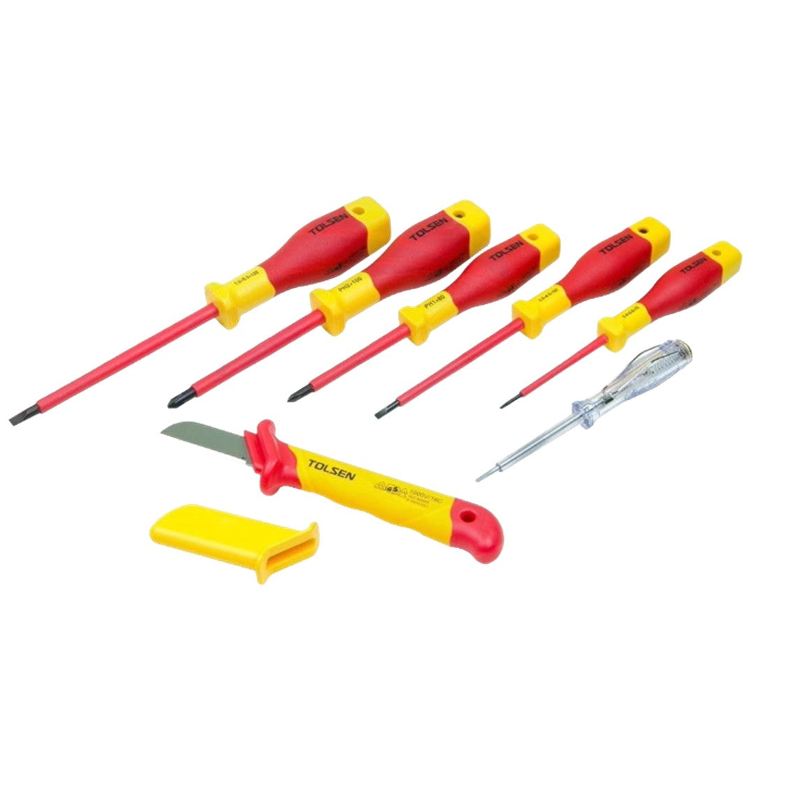 Alicates y Destornilladores de 11pcs 1000v TOLSEN V83411