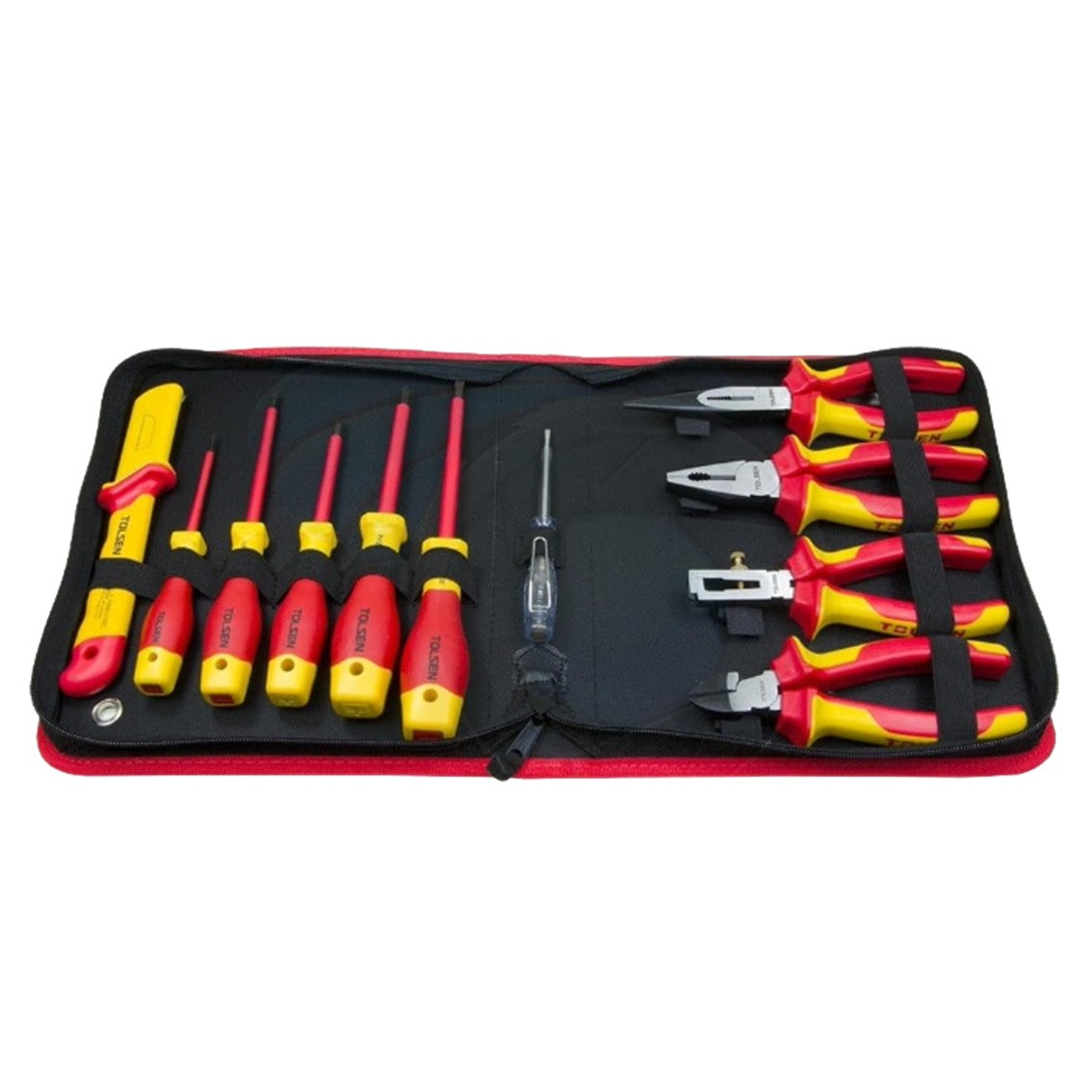 Alicates y Destornilladores de 11pcs 1000v TOLSEN V83411