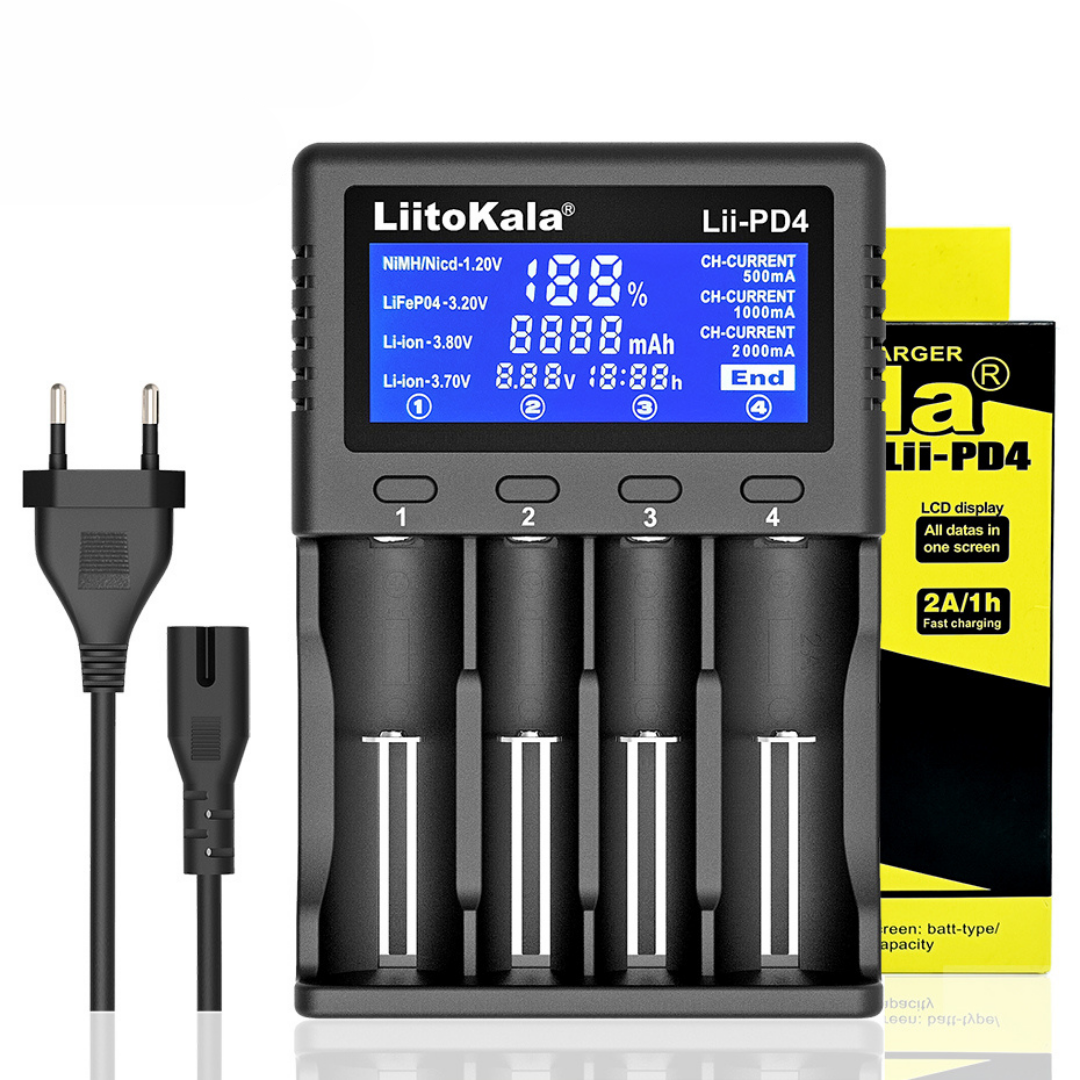Cargador De Batería LiitoKala Lii-PD4