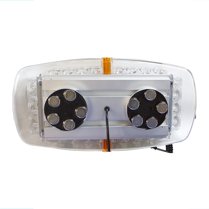 Sirena Patrullero Led Opalux Gl-19 Ambar 7 Secuencias 24 led