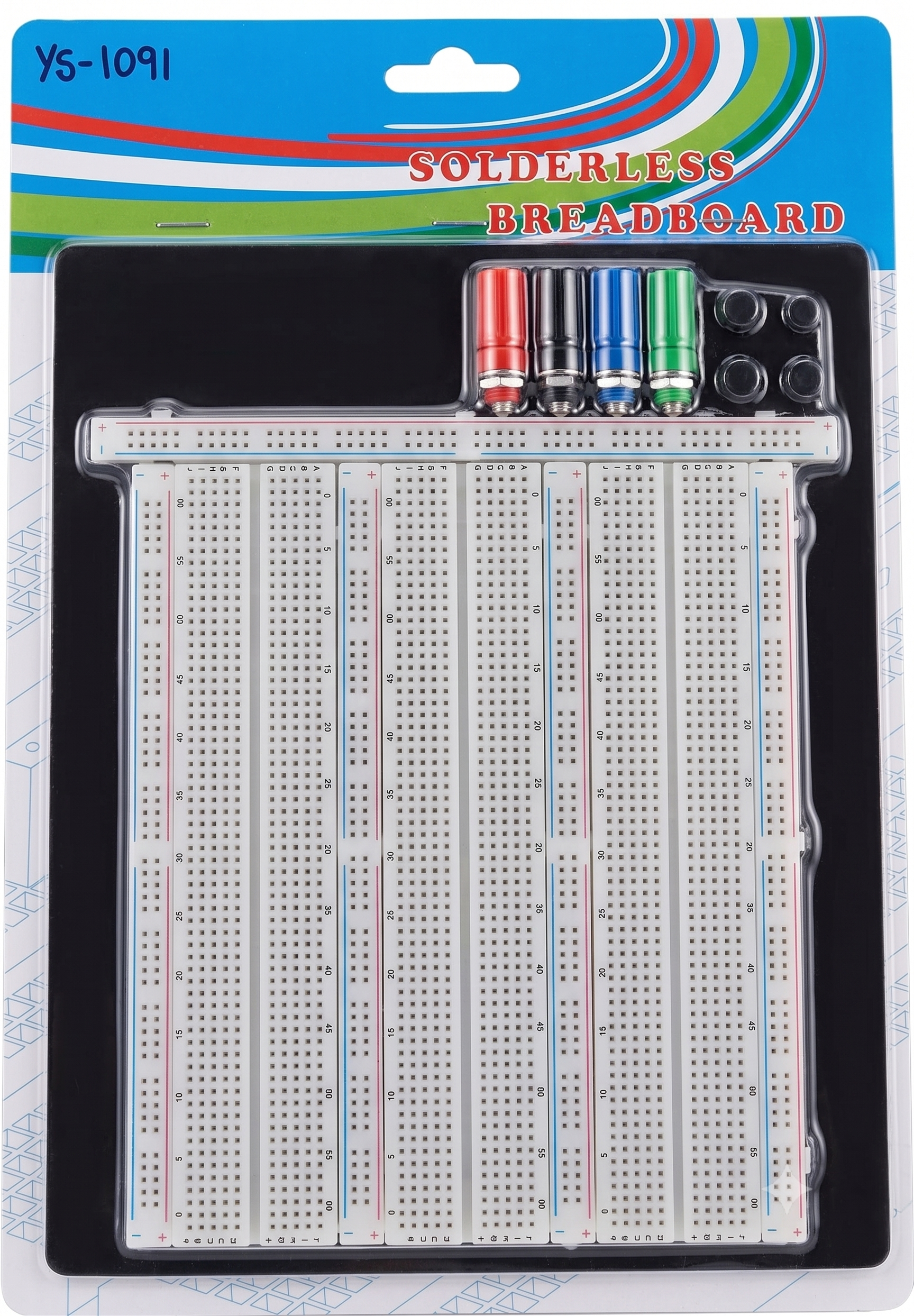 Protoboard de 2390 puntos EDIP-2390