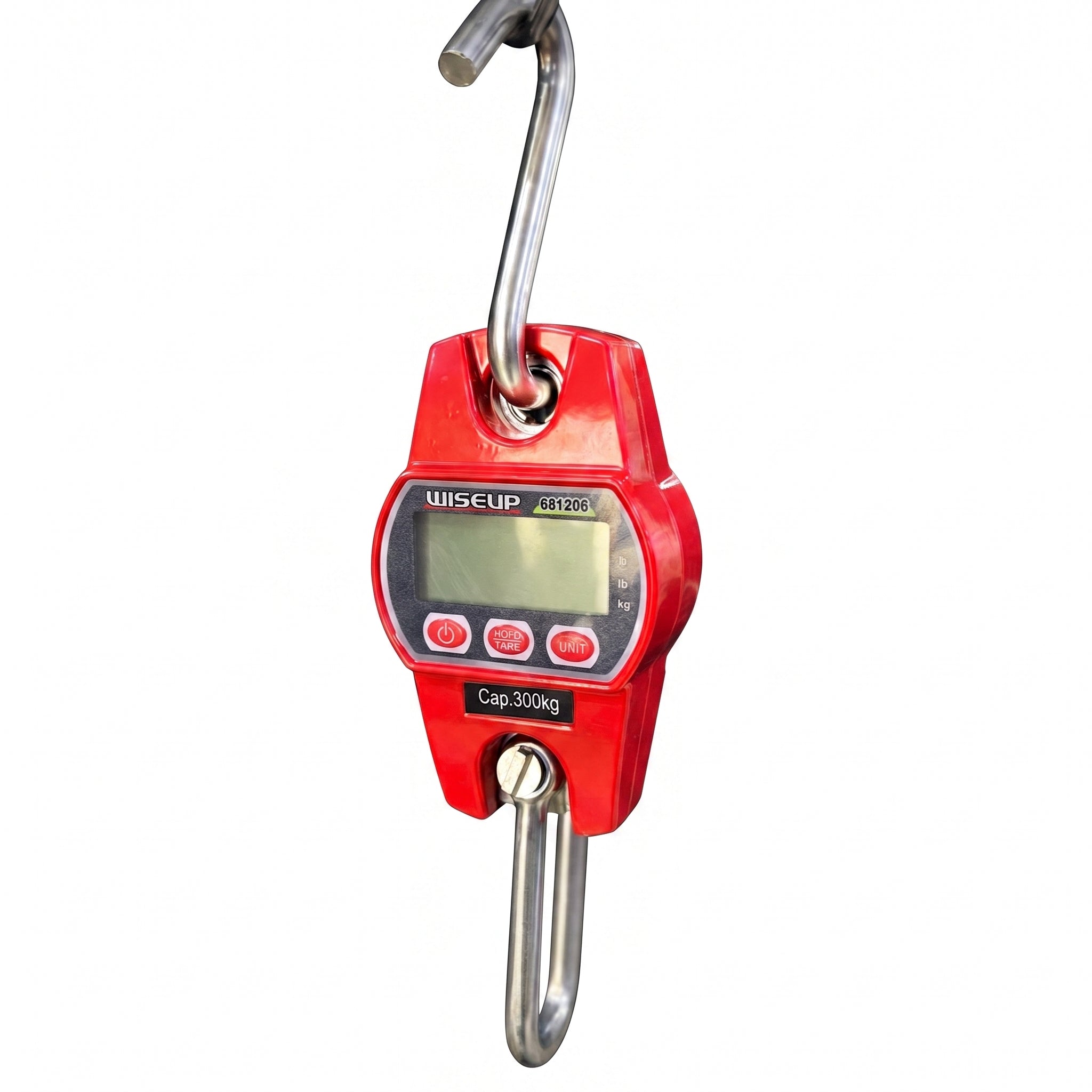 Balanza digital colgante 300kg WISEUP 081206