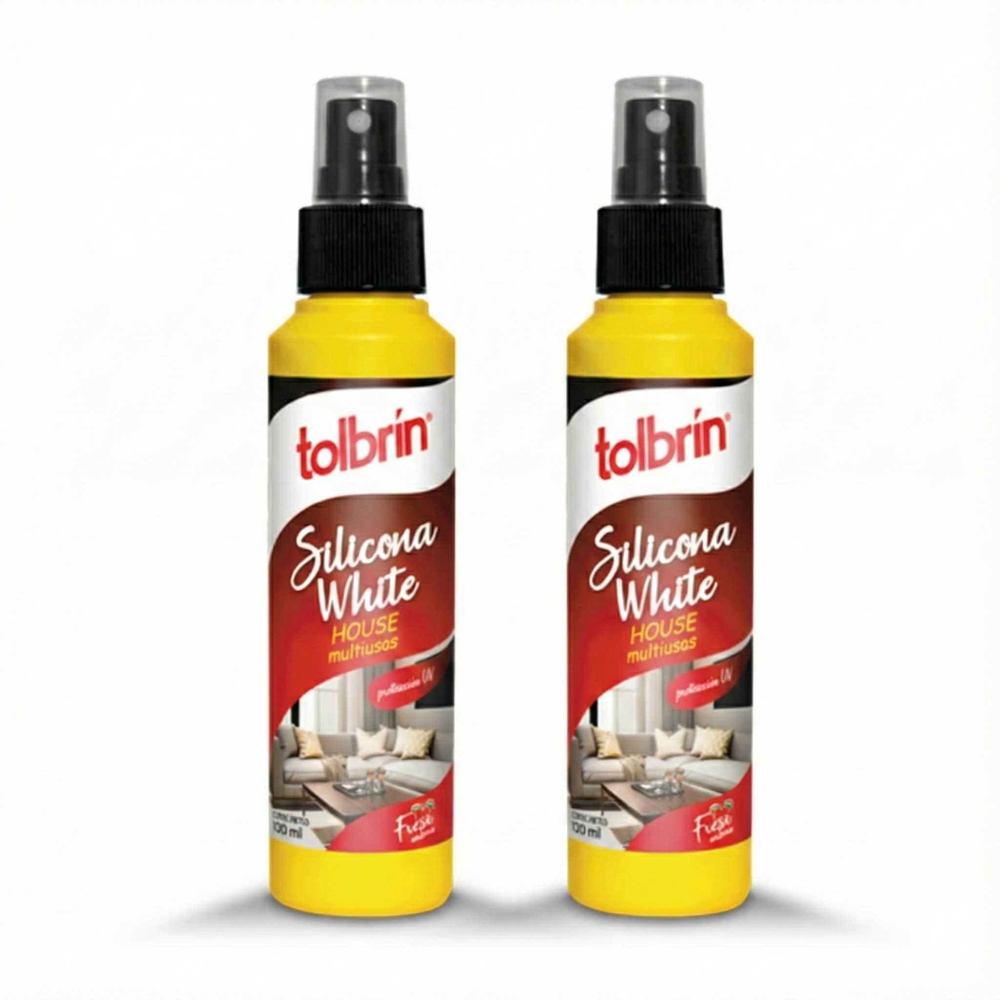 2 x Silicona White House Fresa multi Usos Tolbrin 120ml - EFT120ML