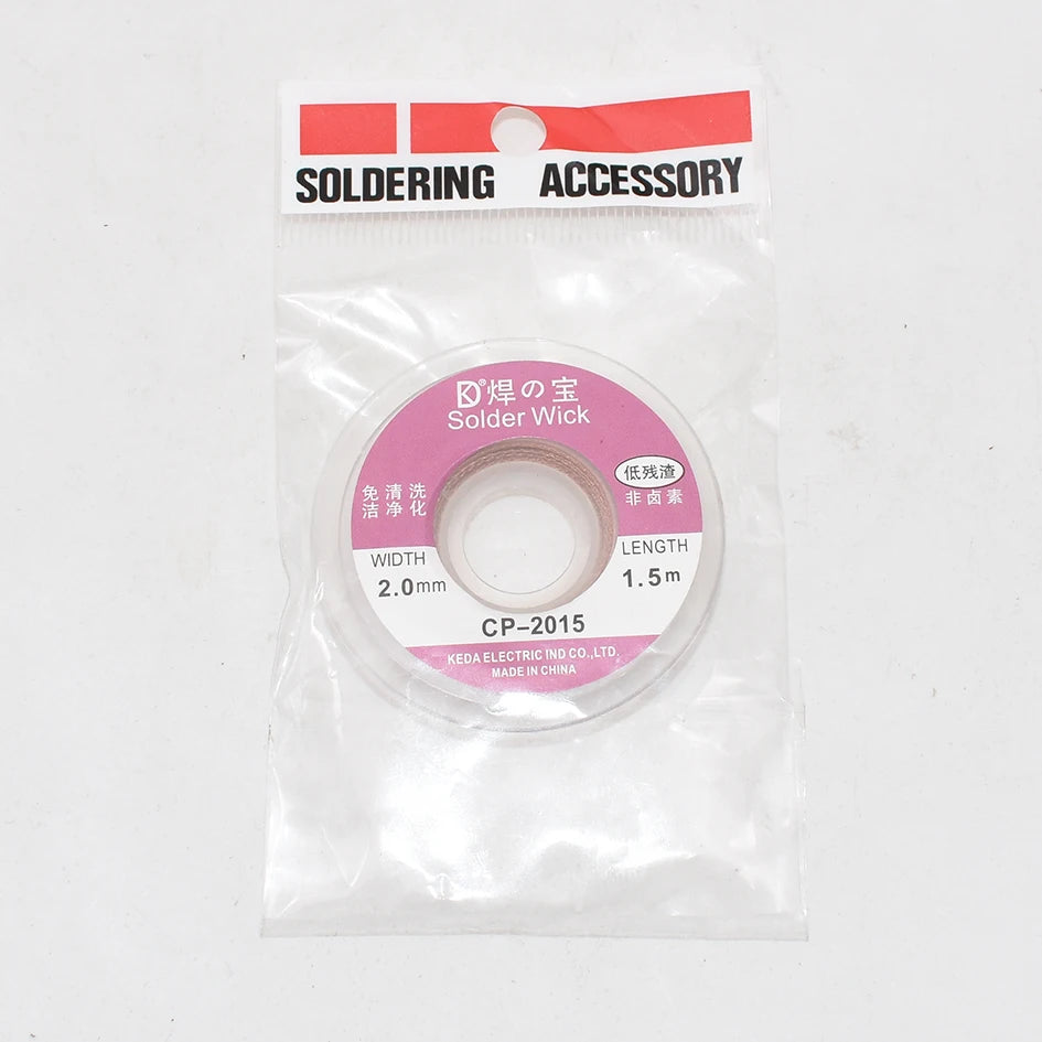 Malla Para Desoldar 2mm x 1.5m CP-2015