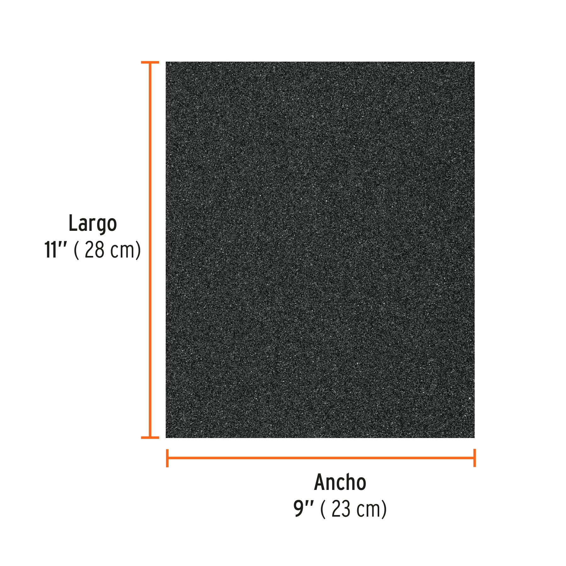 Lija de agua grano 1000 microfina carburo de silicio, Truper - 11632