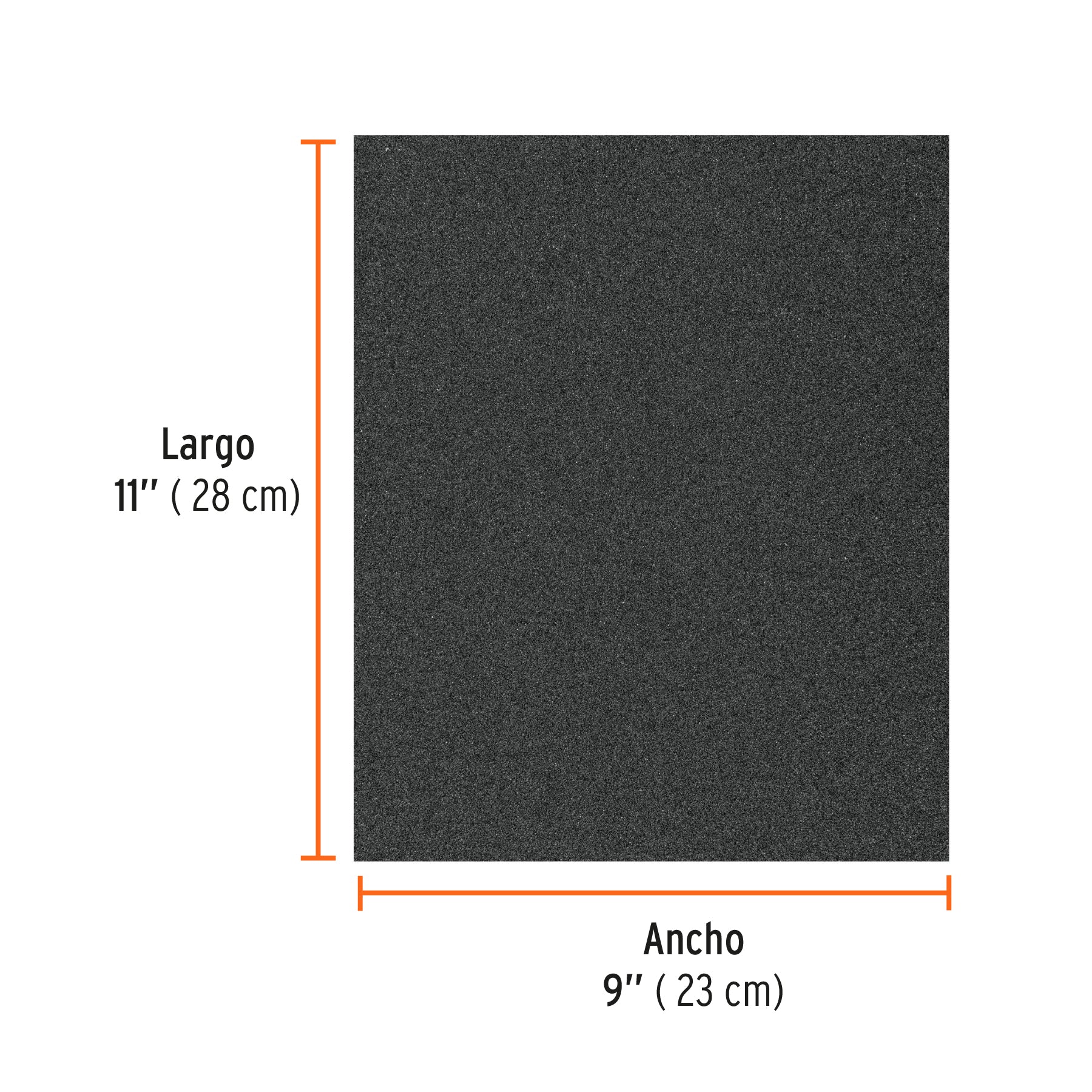 Lija de agua grano 240 de carburo de silicio, Truper - 11624