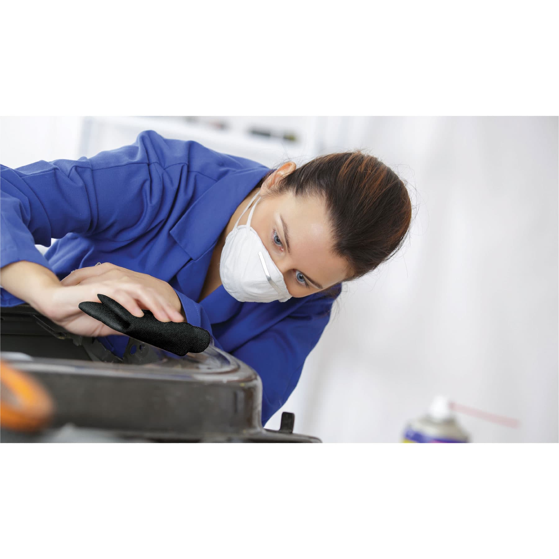 Lija de esmeril negra grano 120 de óxido de aluminio, Truper - 11603