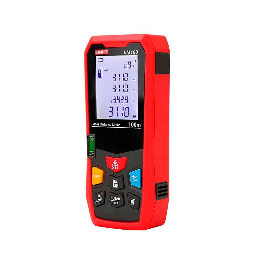 Medidor Digital de Distancia Telemetro 100 Metros UNIT UNI-T LM-100