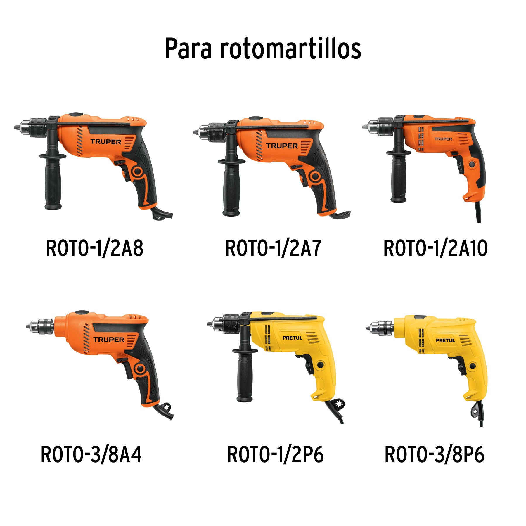 Mango de repuesto para ROTO-1/2A7,ROTO-1/2A8,ROTO-1/2A9 - 101416